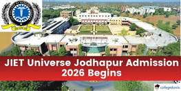 JIET Universe Jodhapur Admission 2026 Begins Apply Now